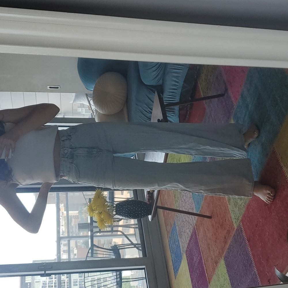 wide leg jeans